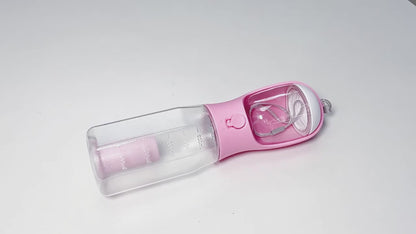 3-in-1 Portable Dog Travel Bottle